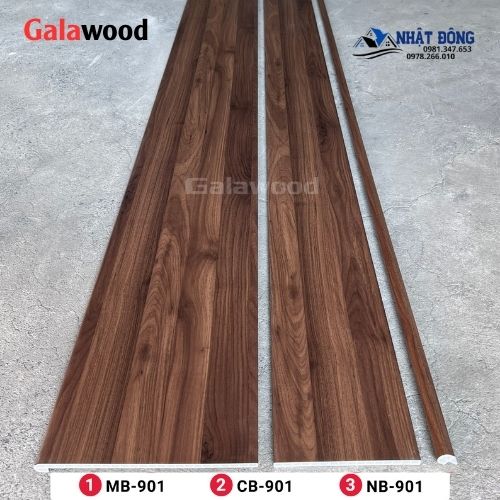 Bộ Bậc Cầu Thang Nhựa Giả Gỗ Galawood MB-901