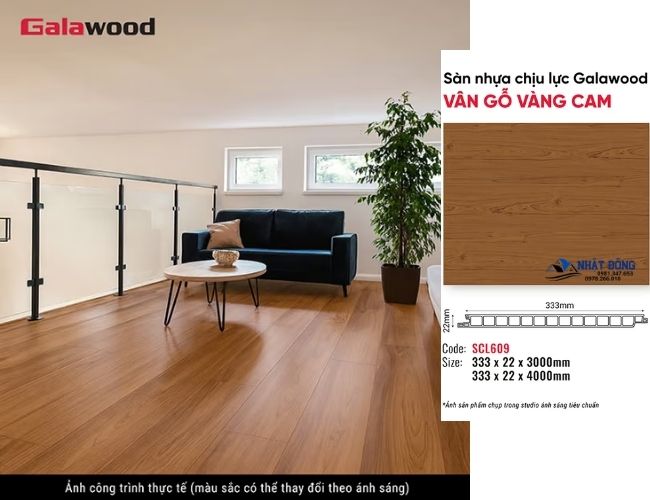 Công Trình Sàn Chịu Lực Galawood SCL-609 Sang Trọng