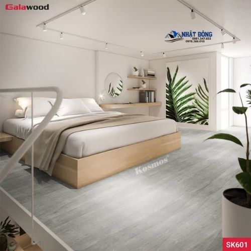 Công Trình Sàn Chịu Lực Galawood SK-601 Màu Xám Khói