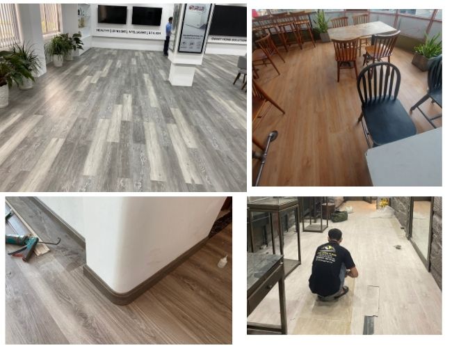 Một Số Ứng Dụng Của Sàn Nhựa Hèm Khóa Cho Không Gian Sống
