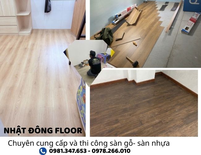Nhật Đông Floor Chuyên Cung Cấp Sàn Nhựa Sàn Gỗ Tại HCM- Bình Dương-Đồng Nai-Long An