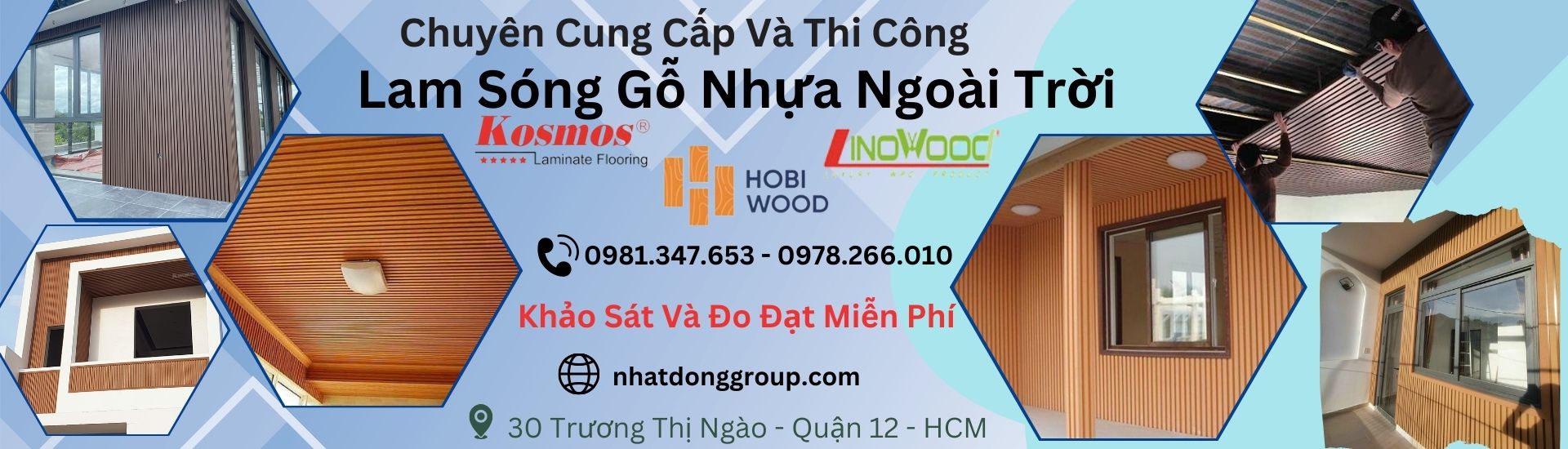 Tấm ốp lam sóng gỗ nhựa ngoài trời đẹp, chính hãng Tại Hồ Chí Minh,Long An , Bình Dương, Đồng Nai, Cần Thơ, Bạc Liêu