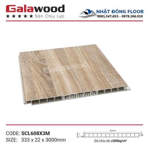 Sàn Chịu Lực Galawood Tải Trọng 500Kg SCL-608