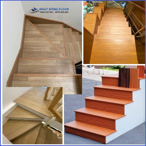 Nhật Đông Floor Chuyên Cung Cấp Và Thi Công Bậc Cầu Thang Nhựa Giả Gỗ
