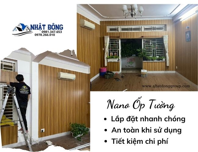 Nhật Đông Chuyên Cung Cấp Và Thi Công Tấm Ốp Nano Tại Hồ Chí Minh