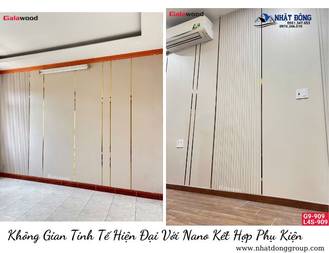 Tấm Ốp Nano Galawood Giúp Không Gian Thêm Sang Trọng