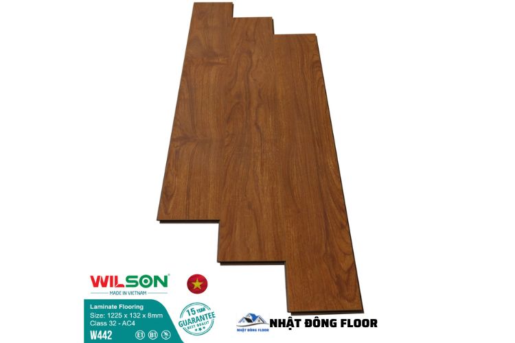 Sàn Gỗ Công Nghiệp Wilson W442 Phù Hợp Với Khí Hậu Việt Nam