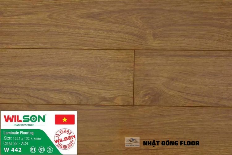  Sàn Gỗ Công Nghiệp Wilson W442 An Toàn Cho Người Dùng