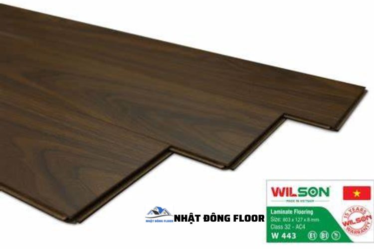 Sàn Gỗ Công Nghiệp Wilson W443 Phù Hợp Với Khí Hậu Việt Nam