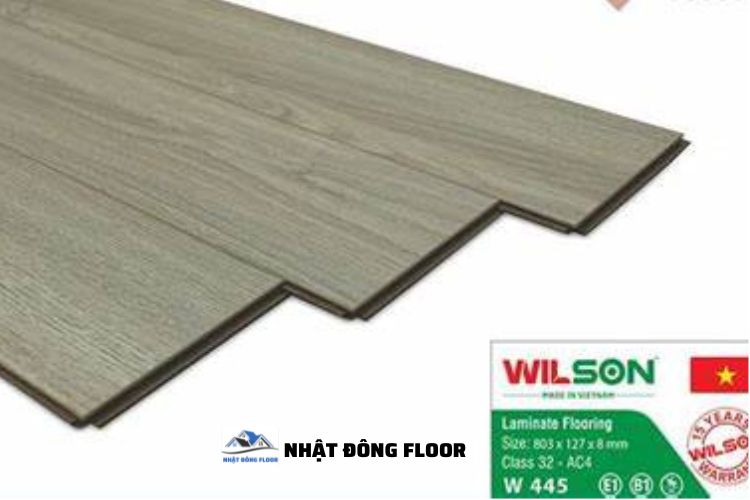 Sàn Gỗ Công Nghiệp Wilson W445 Phù Hợp Với Khí Hậu Việt Nam