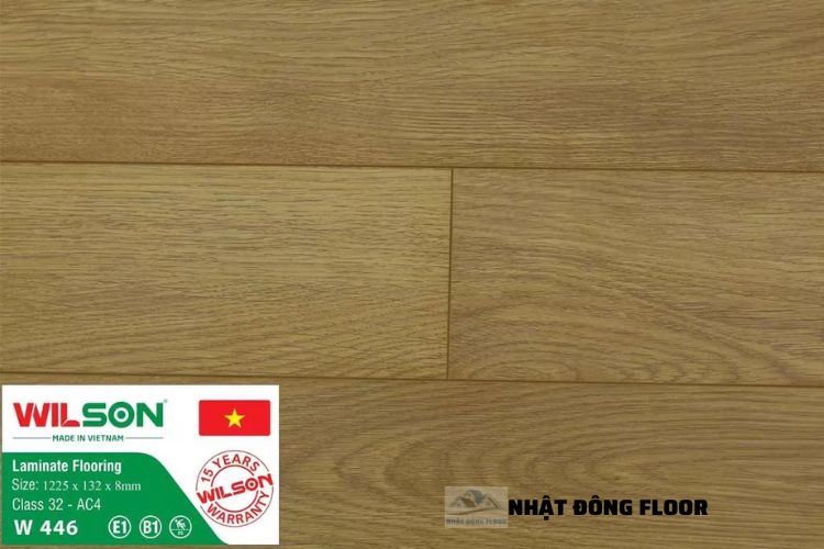  Sàn Gỗ Công Nghiệp Wilson W446 An Toàn Cho Người Dùng