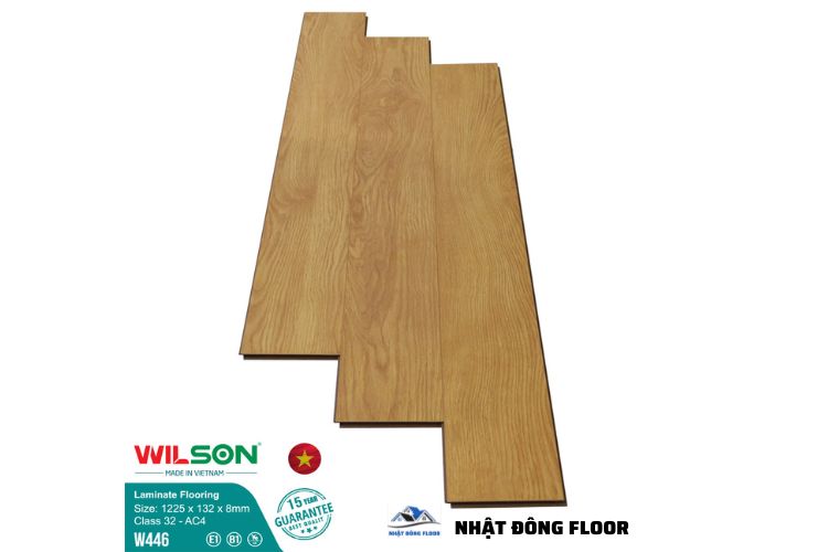 Sàn Gỗ Công Nghiệp Wilson W446 Phù Hợp Với Khí Hậu Việt Nam