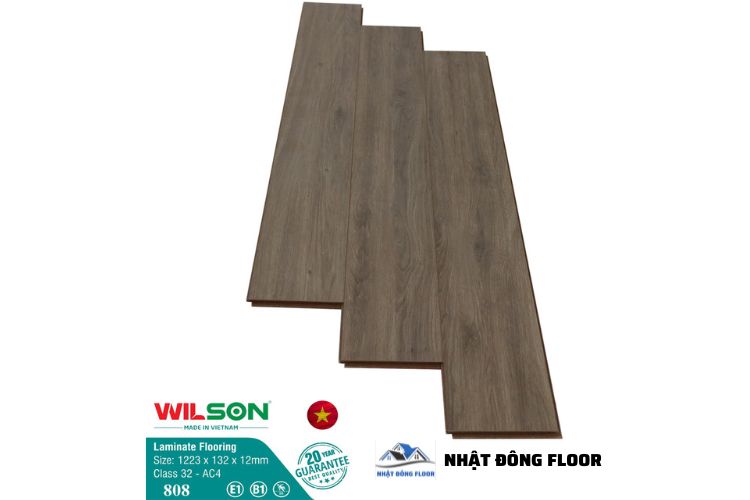  Sàn Gỗ Công Nghiệp Wilson 808 An Toàn Cho Người Dùng