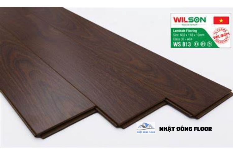 Sàn Gỗ Công Nghiệp Wilson 813 Phù Hợp Với Khí Hậu Việt Nam