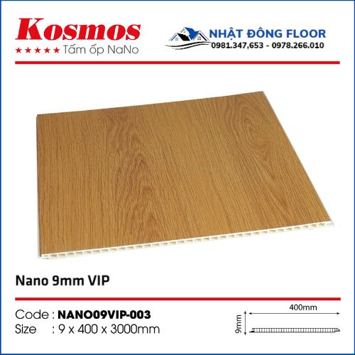 Tấm Nhựa Ốp Tường-Ốp Trần Nano Kosmos 9mm Nano9Vip-003