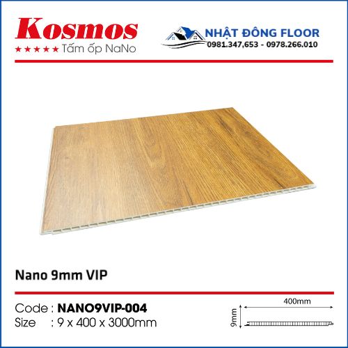 Tấm Nhựa Ốp Tường-Ốp Trần Nano Kosmos 9mm Nano9Vip-004