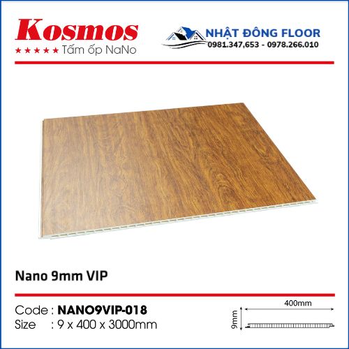 Tấm Nhựa Ốp Tường-Ốp Trần Nano Kosmos 9mm Nano9Vip-018