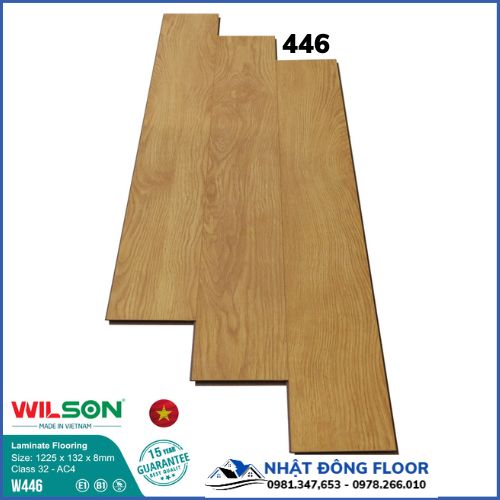 Sàn Gỗ Công Nghiệp WILSON W446 Dày 8mm