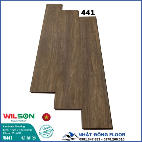 Sàn Gỗ Công Nghiệp WILSON W441 Dày 8mm