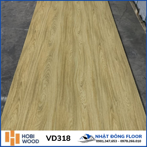 Tấm Ốp PVC Giả Gỗ Hobiwood VD318 Dày 3mm