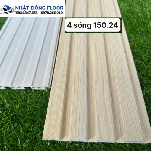 Các Loại Tấm Nhựa Ốp Tường Lam 4 Sóng 2900 x 150 x 12 mm