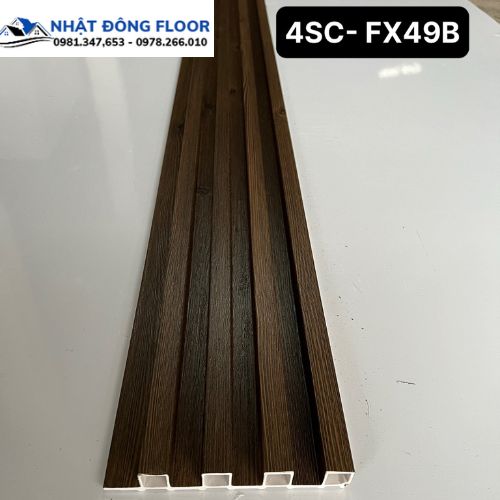 Các Loại Tấm Nhựa Ốp Tường Lam 4 Sóng Cao 2900 x 165 x 20 mm