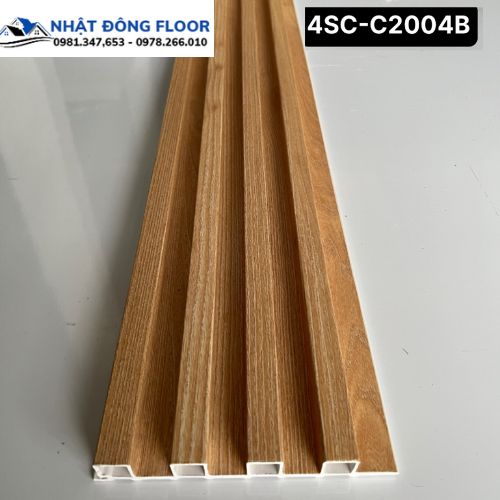 Các Loại Tấm Nhựa Ốp Tường Lam 4 Sóng Cao 2900 x 165 x 20 mm