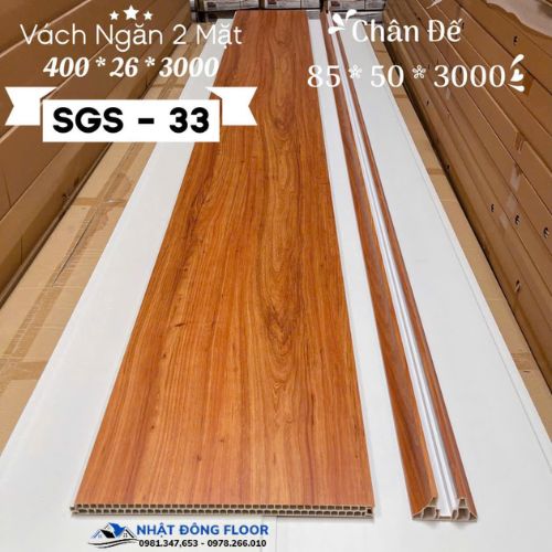 Vách Ngăn Phòng Nhựa Nano 2 Mặt Giá Rẻ SGS-19