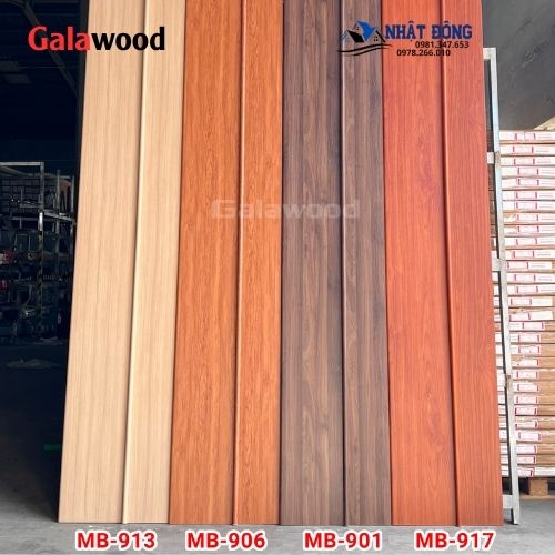 Mặt Bậc Cầu Thang Nhựa Giả Gỗ Galawood MB-901