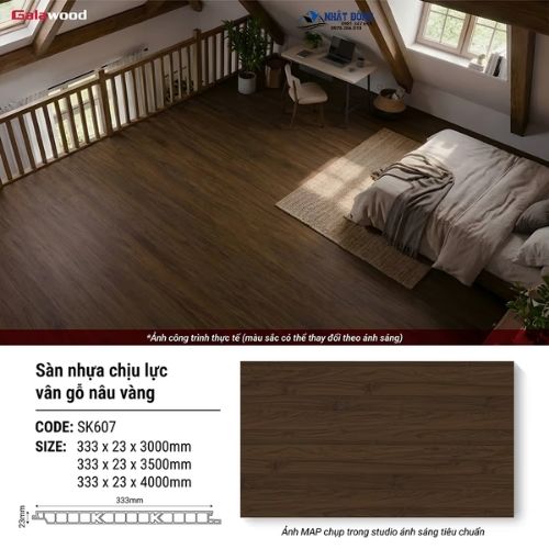 Sàn Chịu Lực Galawood Chịu Tải 800Kg/M2 SK-607
