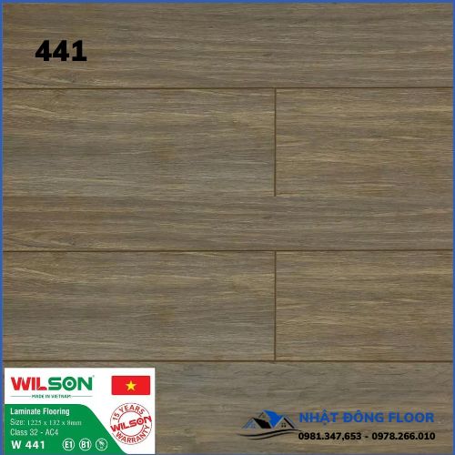 Sàn Gỗ Công Nghiệp WILSON W441 Dày 8mm