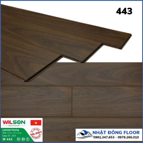 Sàn Gỗ Công Nghiệp WILSON W443 Dày 8mm