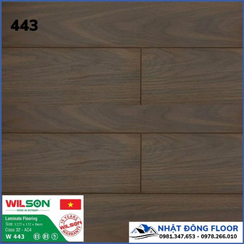 Sàn Gỗ Công Nghiệp WILSON W443 Dày 8mm